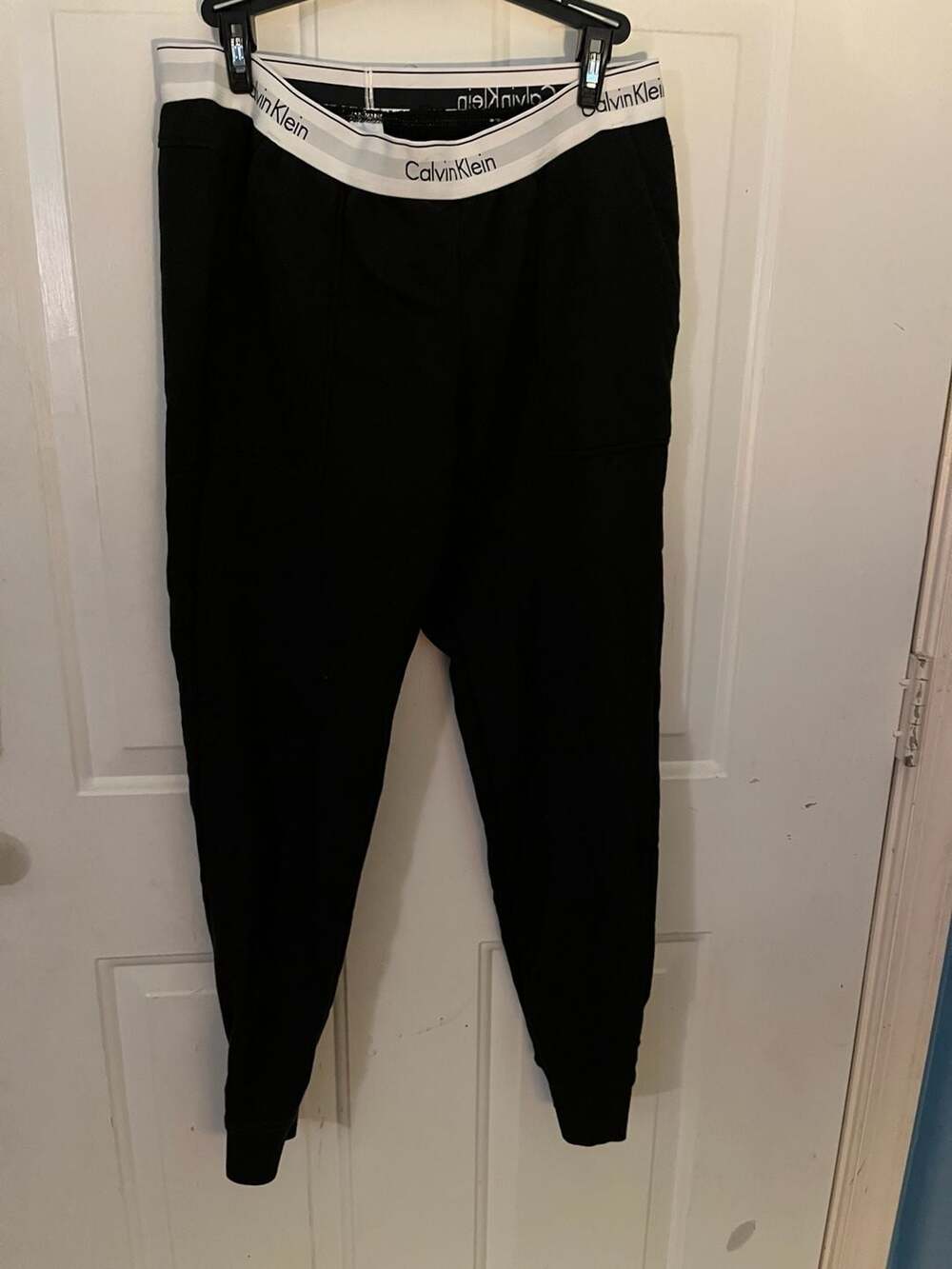 Calvin Klein Sleepwear Joggers Size M Black Lounge Pants
